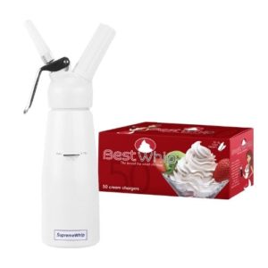 Combo deal cream whipper & BestWhip cream chargers