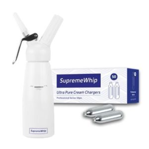 Combo deal cream whipper white & Supremewhip cream chargers